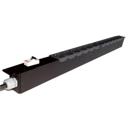 PDU/Multipresa 1U 32A 230V - 12 prese UNEL + MTermico