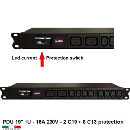 PDU Multipresa Serie VDE 19