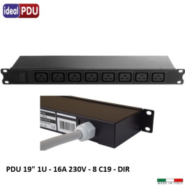 PDU Multipresa Serie VDE 19 - 8 prese IEC C19