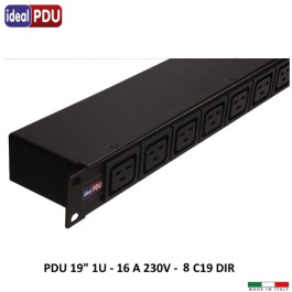 PDU Multipresa Serie VDE 19 - 8 prese C19