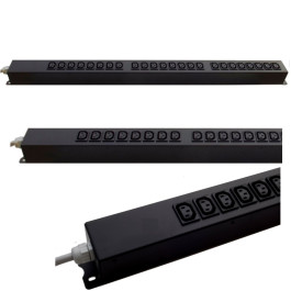 Multipresa rack verticale - 16A 230V - 24 prese IEC C13