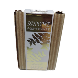 Sapone purificante all'olio di neem 100 gr.