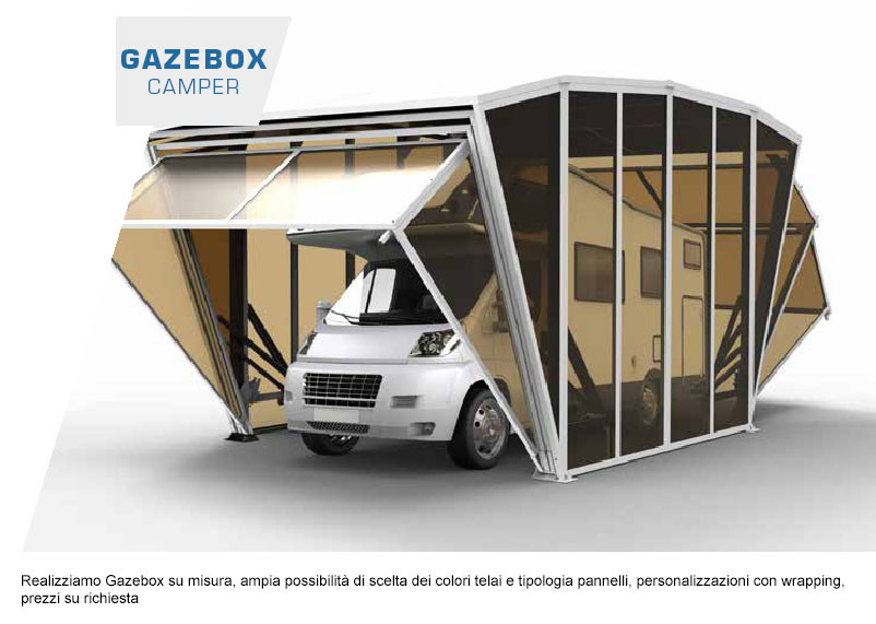  Box Auto Tettoia senza permessi - GAZEBOX - Occasioni